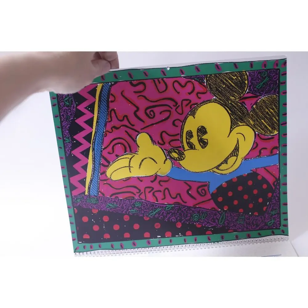 1993, Disney, Calendar, Prints, Plates, Craft Project, Vintage, ~ 250407-WH 173